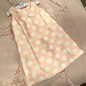 Tahari Girls' Pink Polka Dot Party Dress